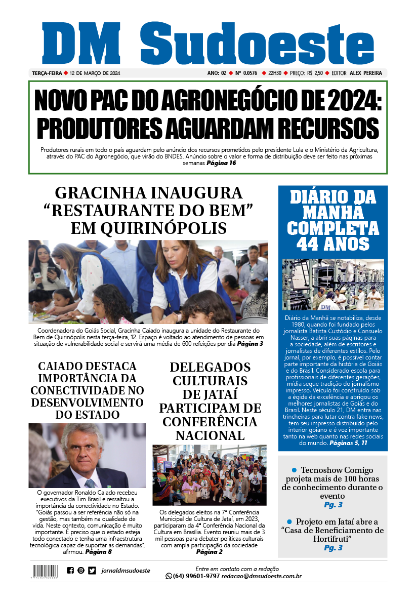 Edição EDIÇÃO2024-03-12